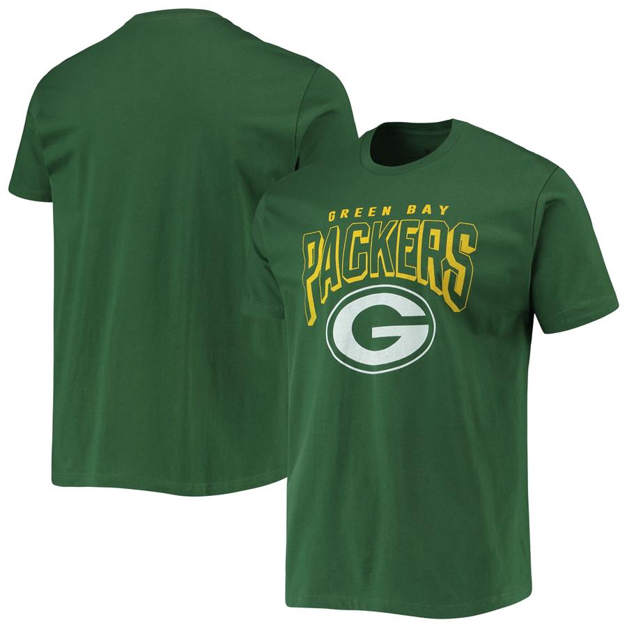 Green Bay Packers Junk Food Bold Logo T-Shirt - Green