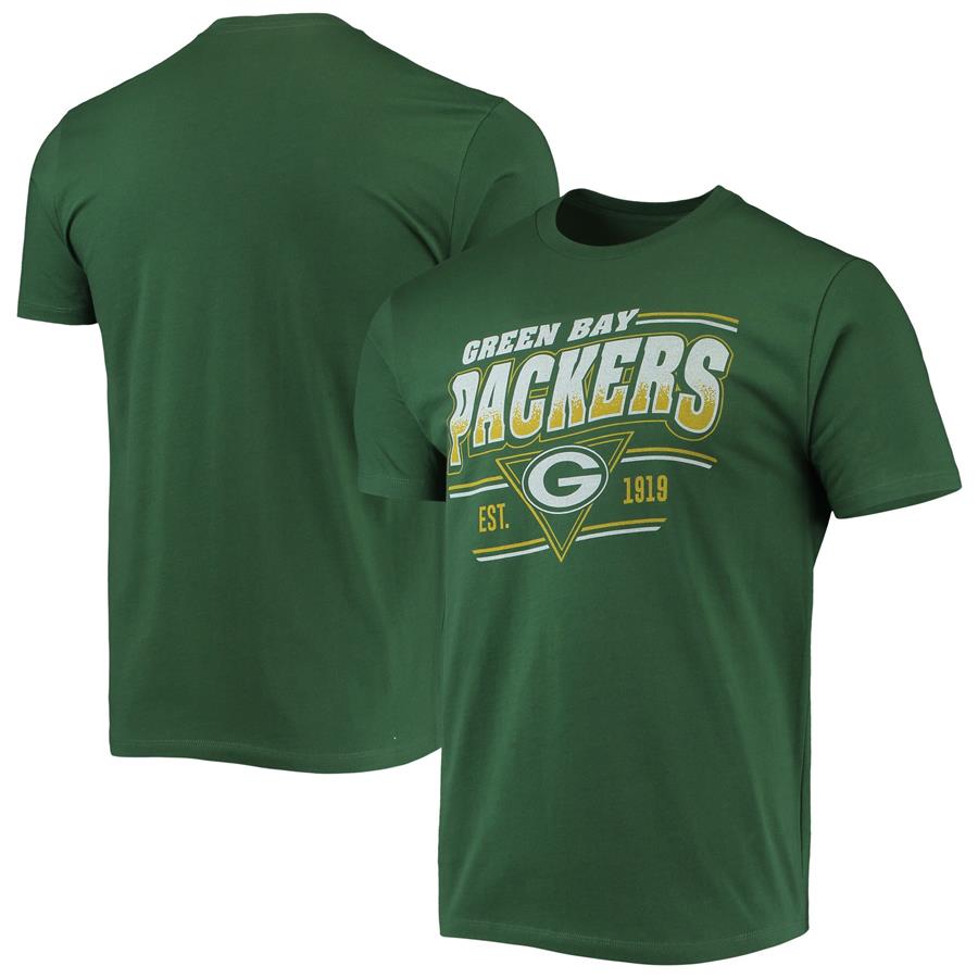 Green Bay Packers Junk Food Throwback T-Shirt - Green