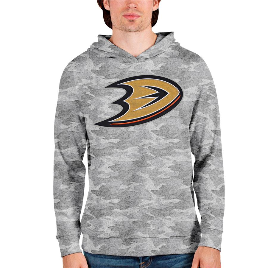 Anaheim Ducks Antigua Absolute Pullover Hoodie - Camo