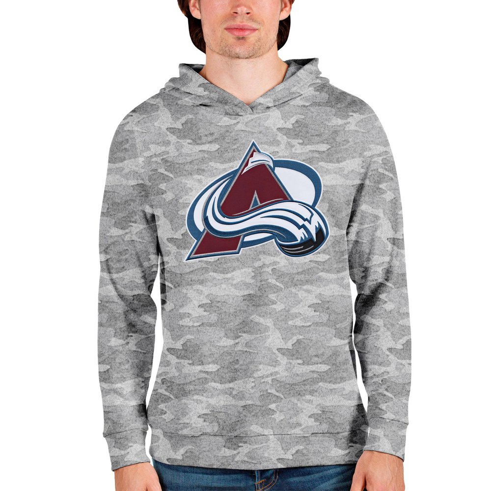 Colorado Avalanche Antigua Absolute Pullover Hoodie - Camo