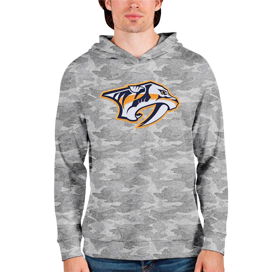 Nashville Predators Antigua Absolute Pullover Hoodie - Camo