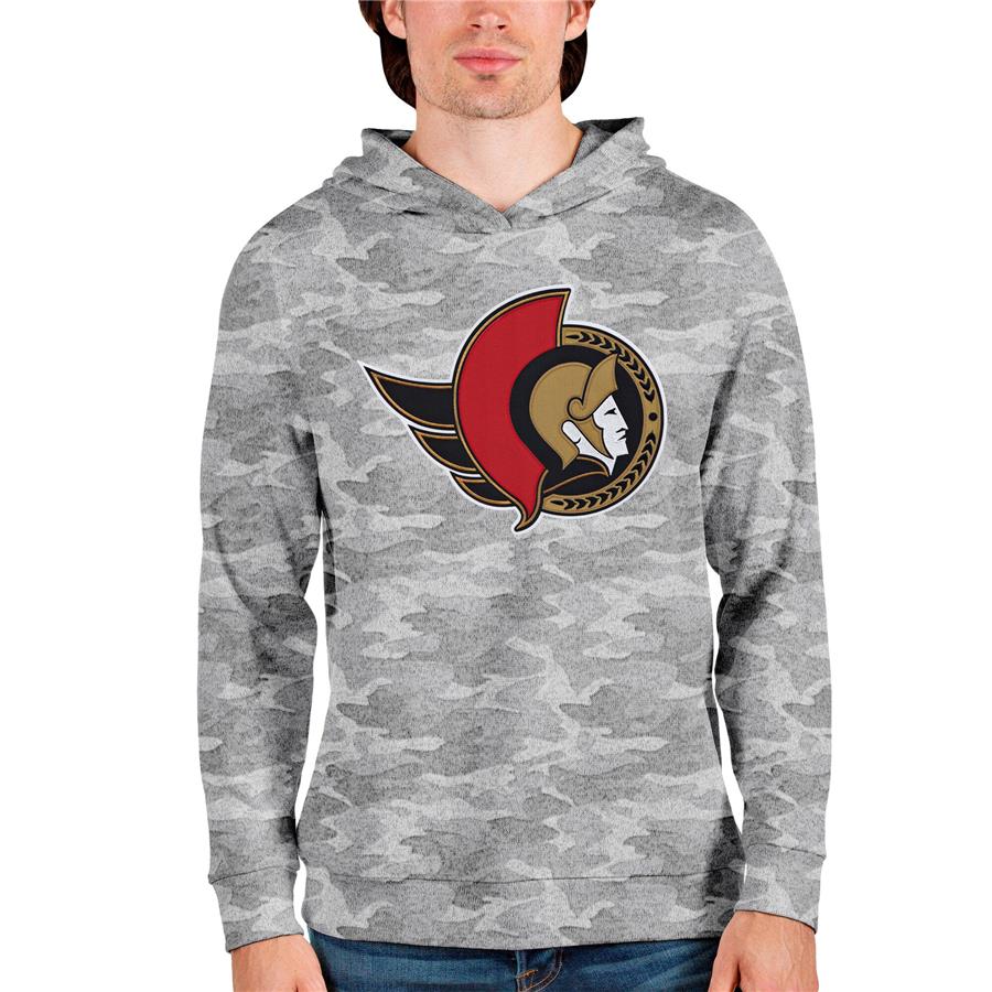Ottawa Senators Antigua Absolute Pullover Hoodie - Camo