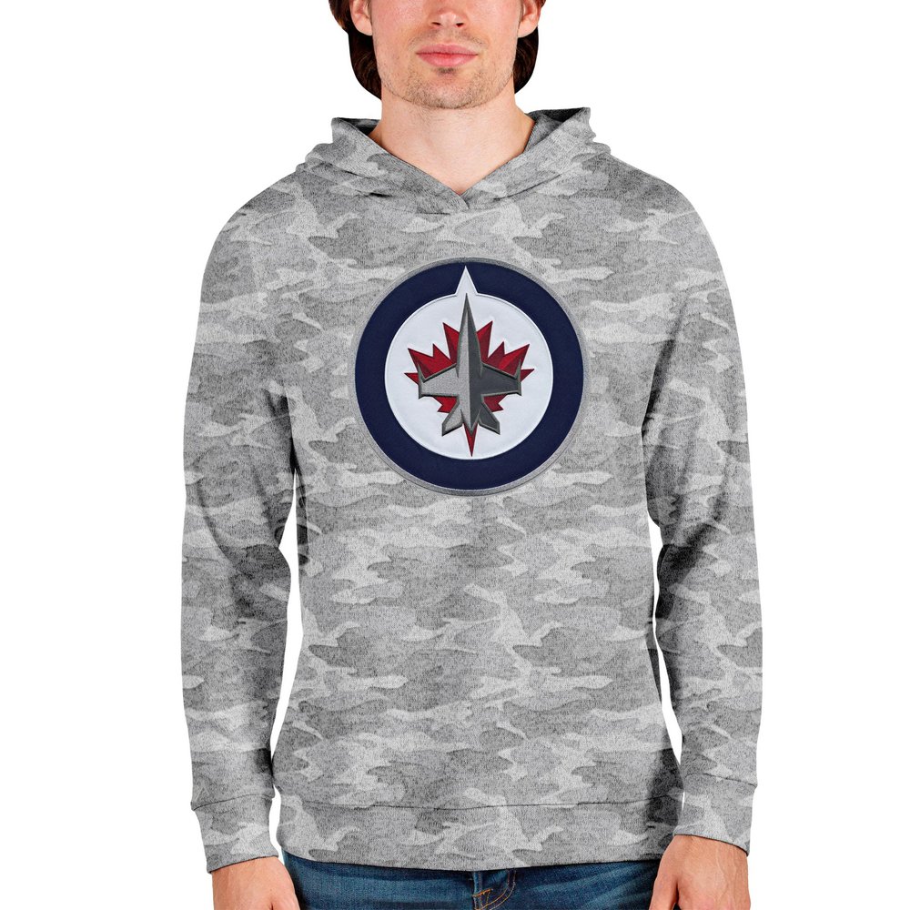Winnipeg Jets Antigua Absolute Pullover Hoodie - Camo