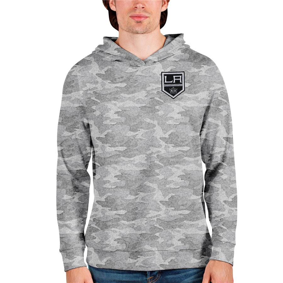 Los Angeles Kings Antigua Team Absolute Pullover Hoodie - Camo