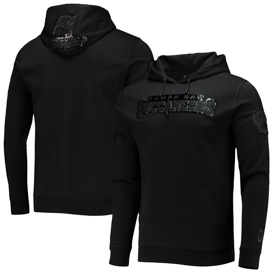 Tampa Bay Buccaneers Pro Standard Team Logo Pullover Hoodie - Black