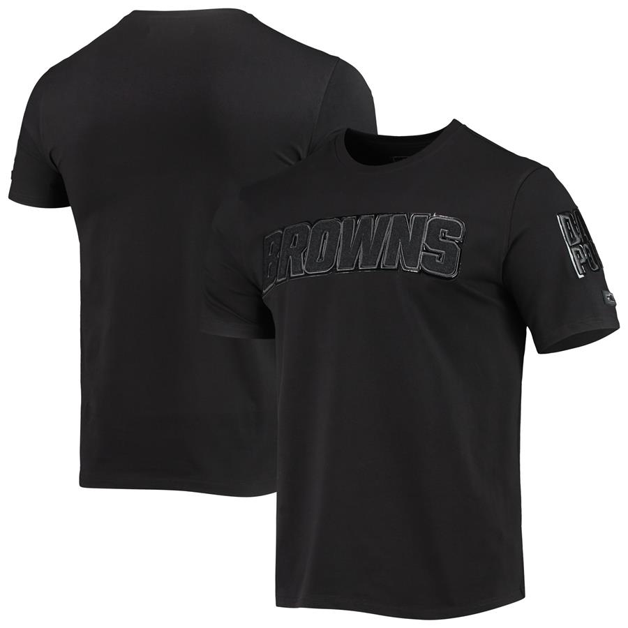 Cleveland Browns Pro Standard Logo Pro Team Shirt - Black