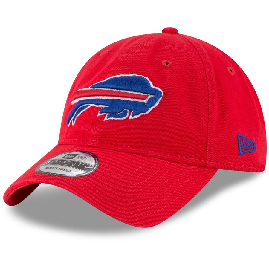Buffalo Bills New Era Team Core Classic 2.0 9TWENTY Adjustable Hat - Red