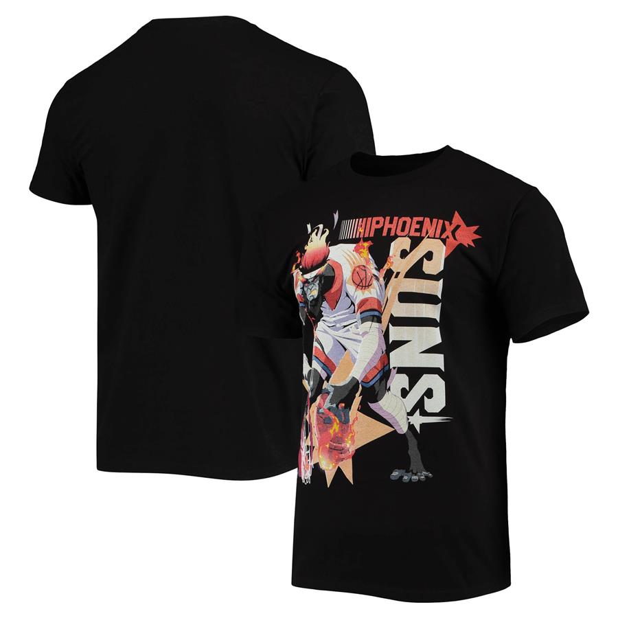 Футболка Phoenix Suns NBA x McFlyy Identify Artist Series (чёрный)