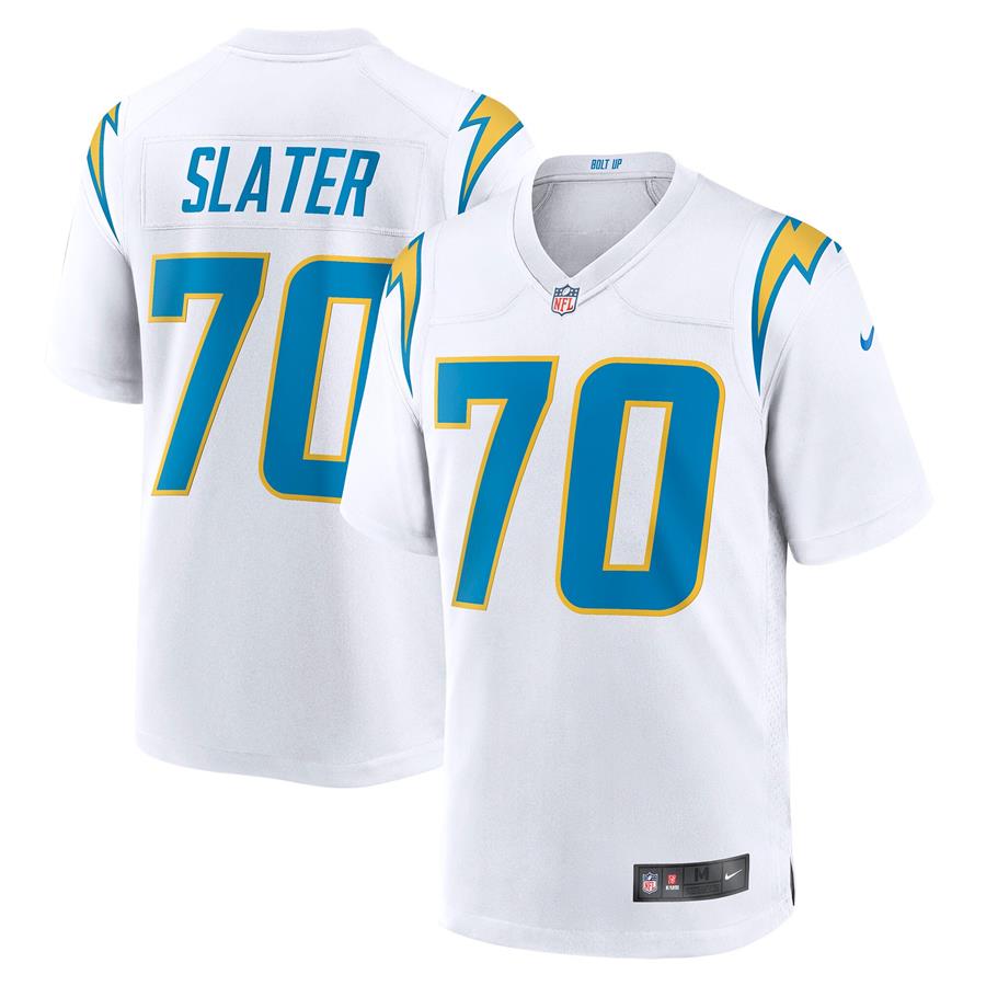 Джерси Rashawn Slater Los Angeles Chargers Nike Game (белый)