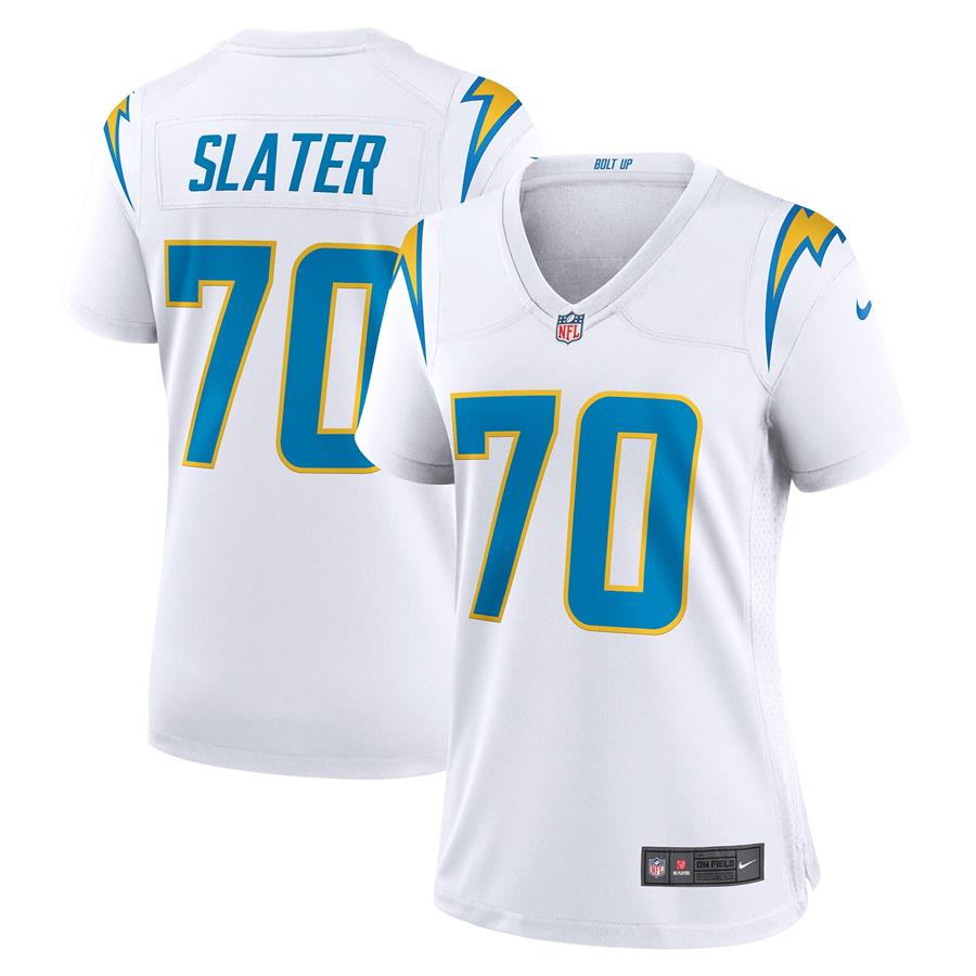 Женское джерси Rashawn Slater Los Angeles Chargers Nike Game (белый)