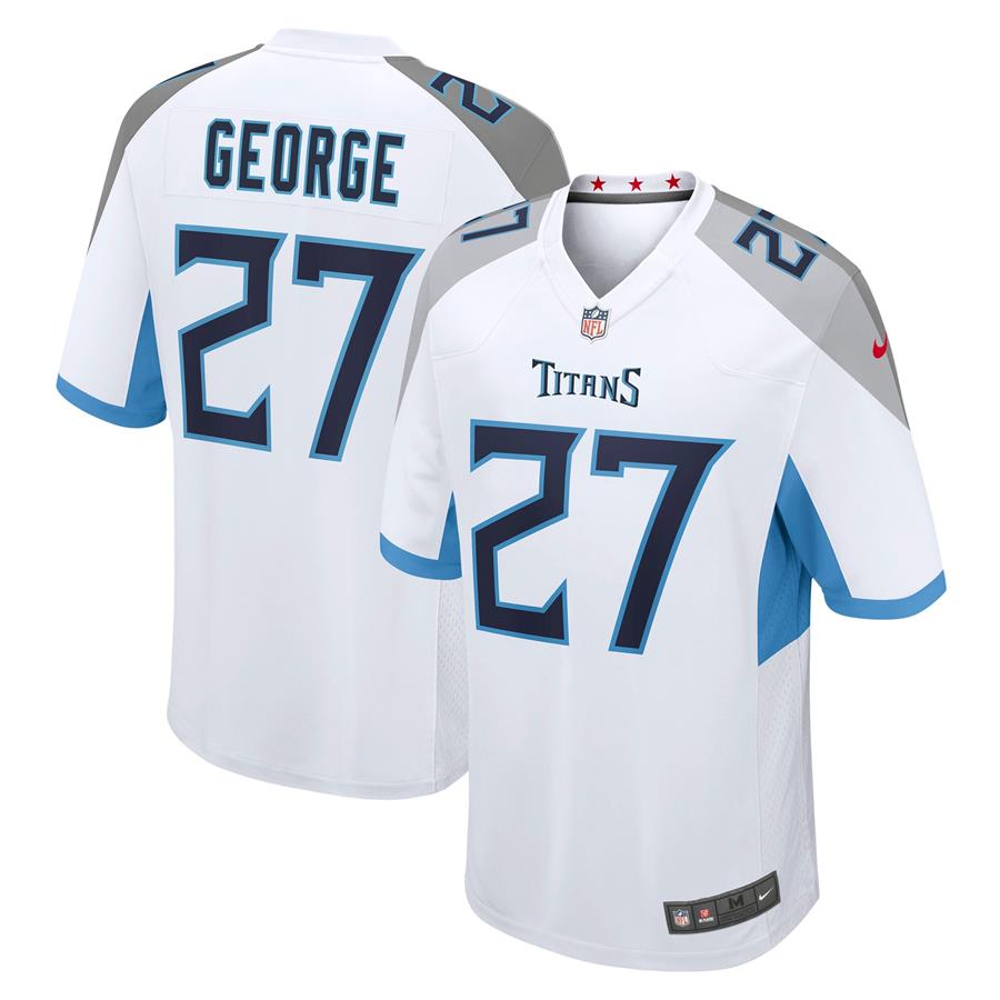 Eddie George Tennessee Titans Nike Retired Player Game Jersey - White