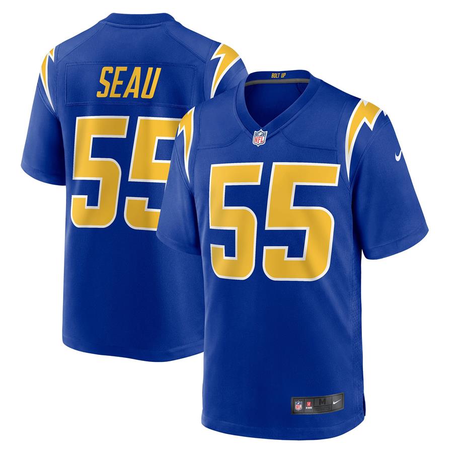 Женское джерси Seau Los Angeles Chargers Nike Retired Player Alternate Game (синий)
