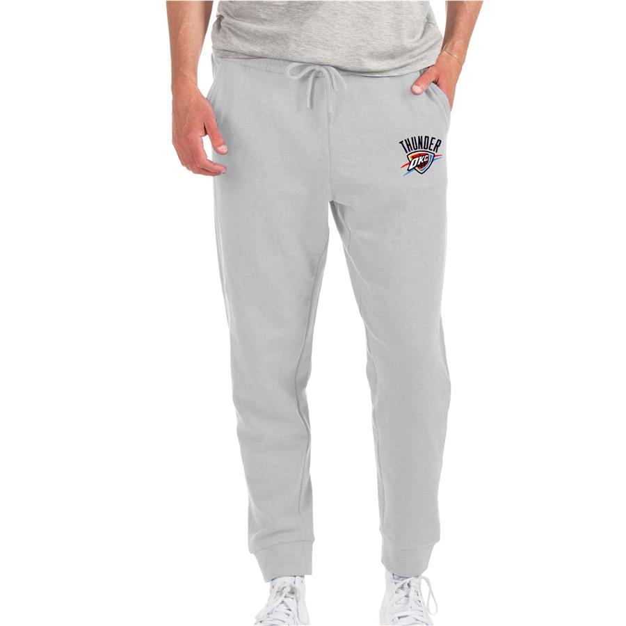 Oklahoma City Thunder Antigua Action Jogger Pants - Heathered Gray