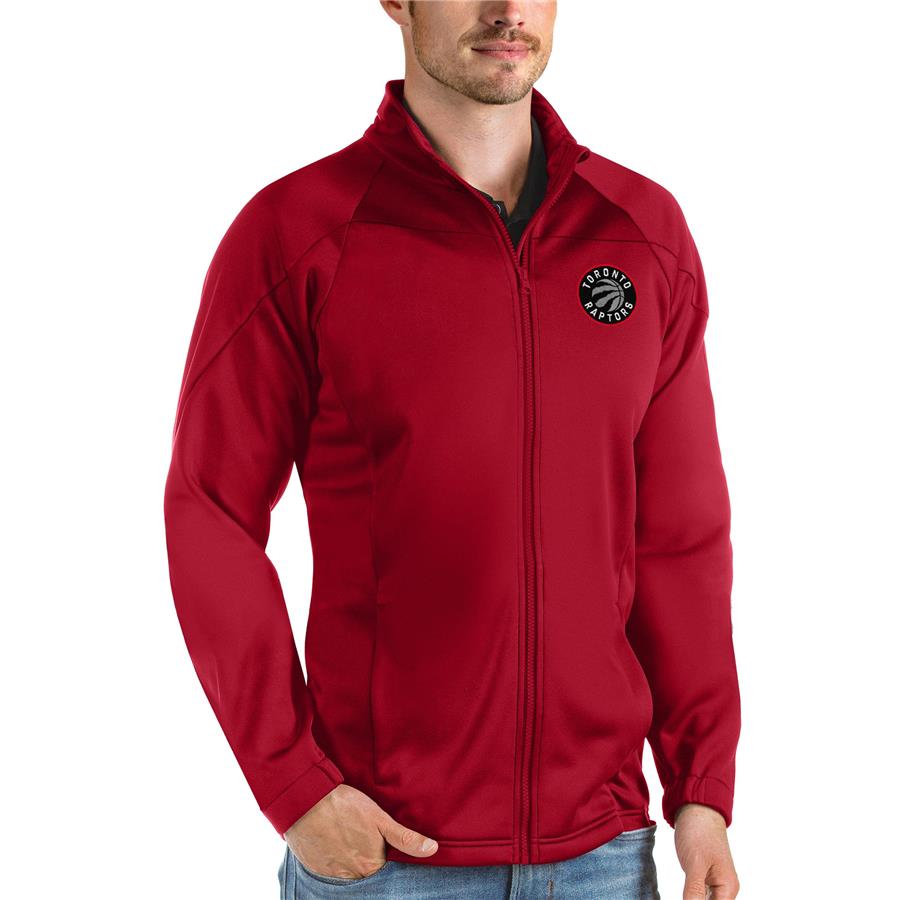Toronto Raptors Antigua Links Full-Zip Golf Jacket - Red