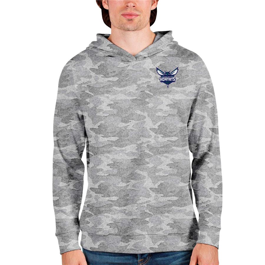 Charlotte Hornets Antigua Absolute Pullover Hoodie - Camo