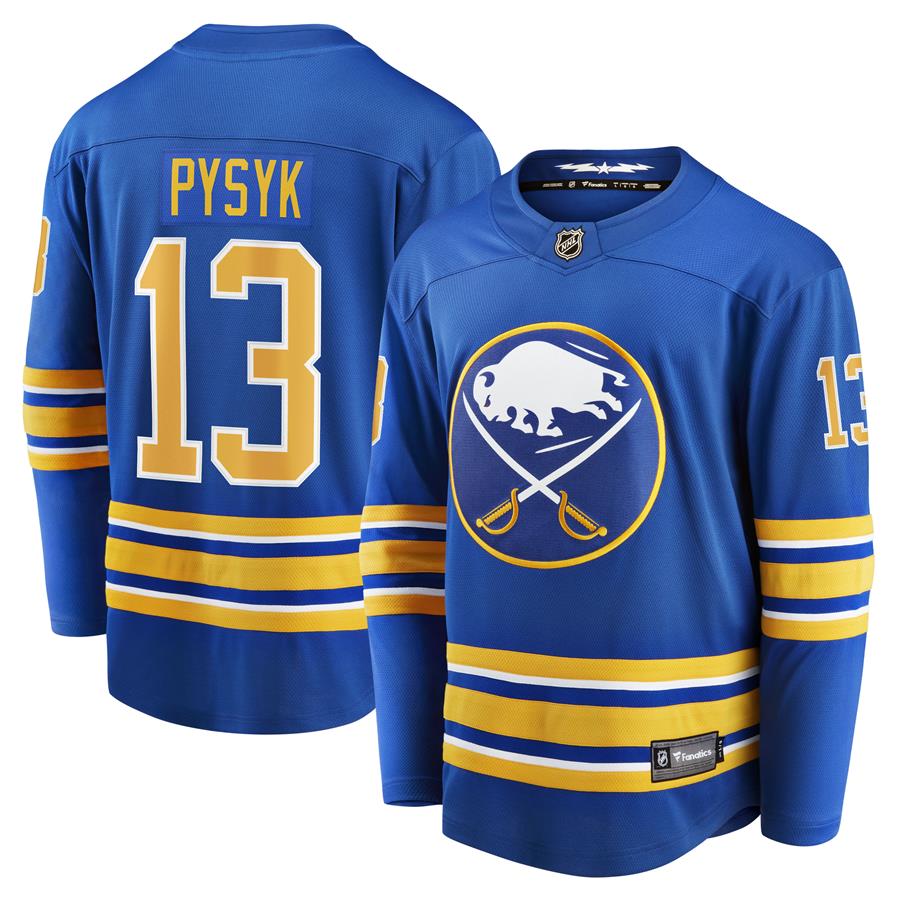 Mark Pysyk Buffalo Sabres Fanatics Branded Home Breakaway Player Jersey - Royal