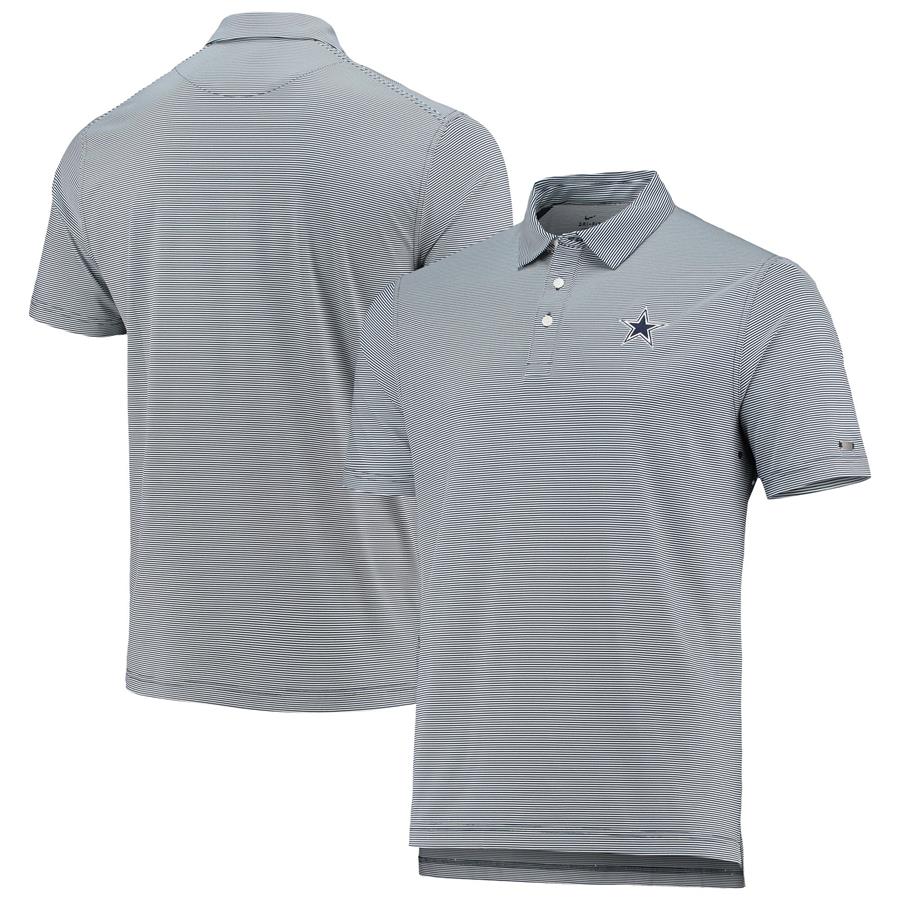 Поло Dallas Cowboys Nike Golf Player Control Stripe Performance (тёмно-синий)
