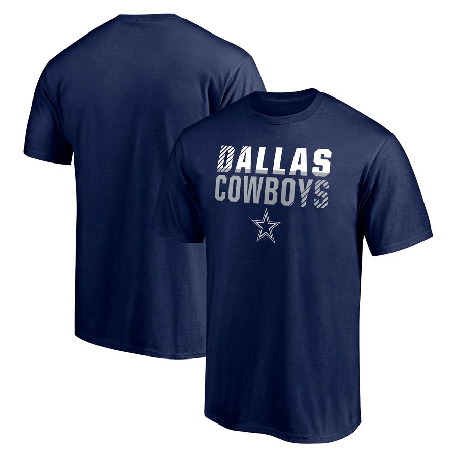 Dallas Cowboys Fanatics Branded Team Fade Out T-Shirt - Navy