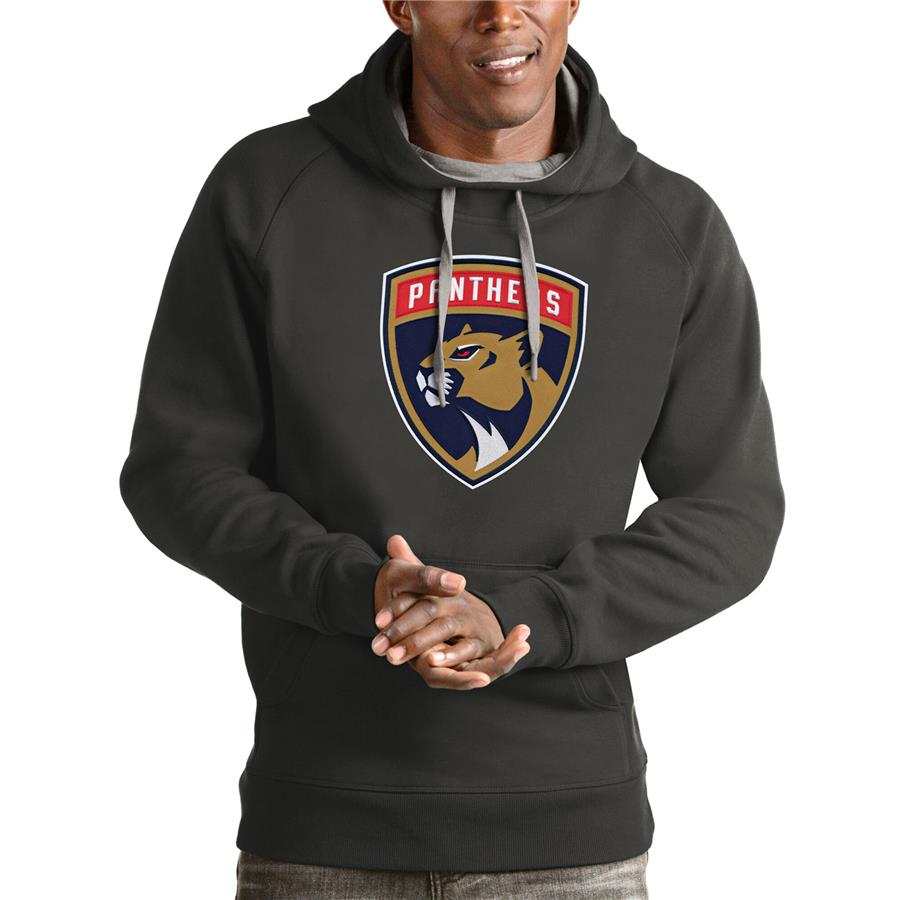 Худи Florida Panthers Antigua Logo Victory (тёмно-серый)