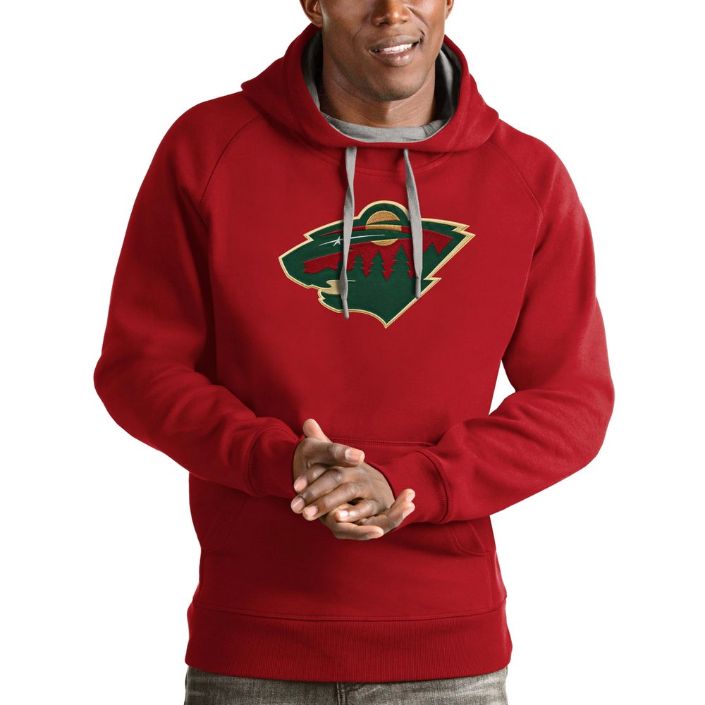 Худи Minnesota Wild Antigua Logo Victory (красный)