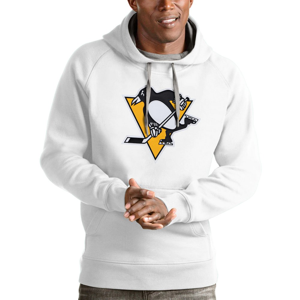 Худи Pittsburgh Penguins Antigua Logo Victory (белый)