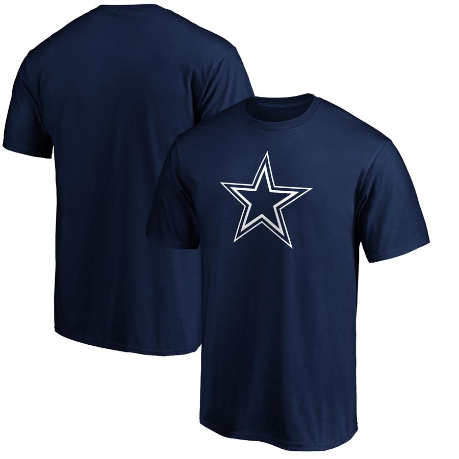 Dallas Cowboys Fanatics Branded Primary Logo T-Shirt - Navy