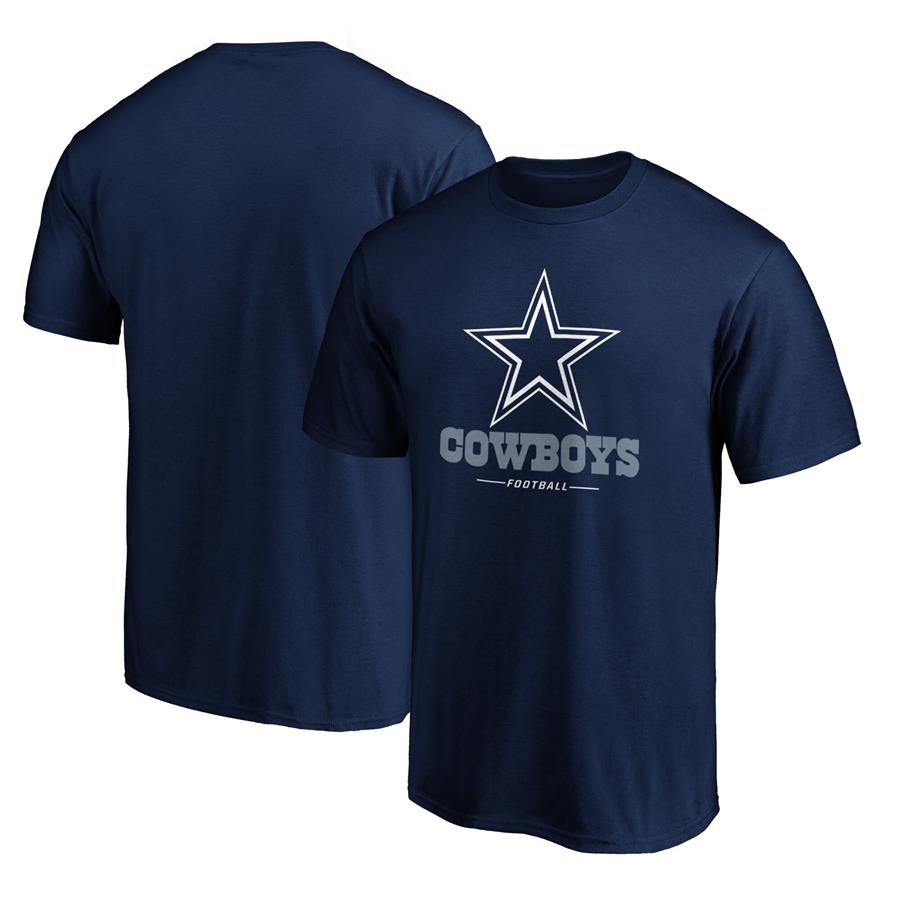 Dallas Cowboys Fanatics Branded Team Lockup T-Shirt - Navy