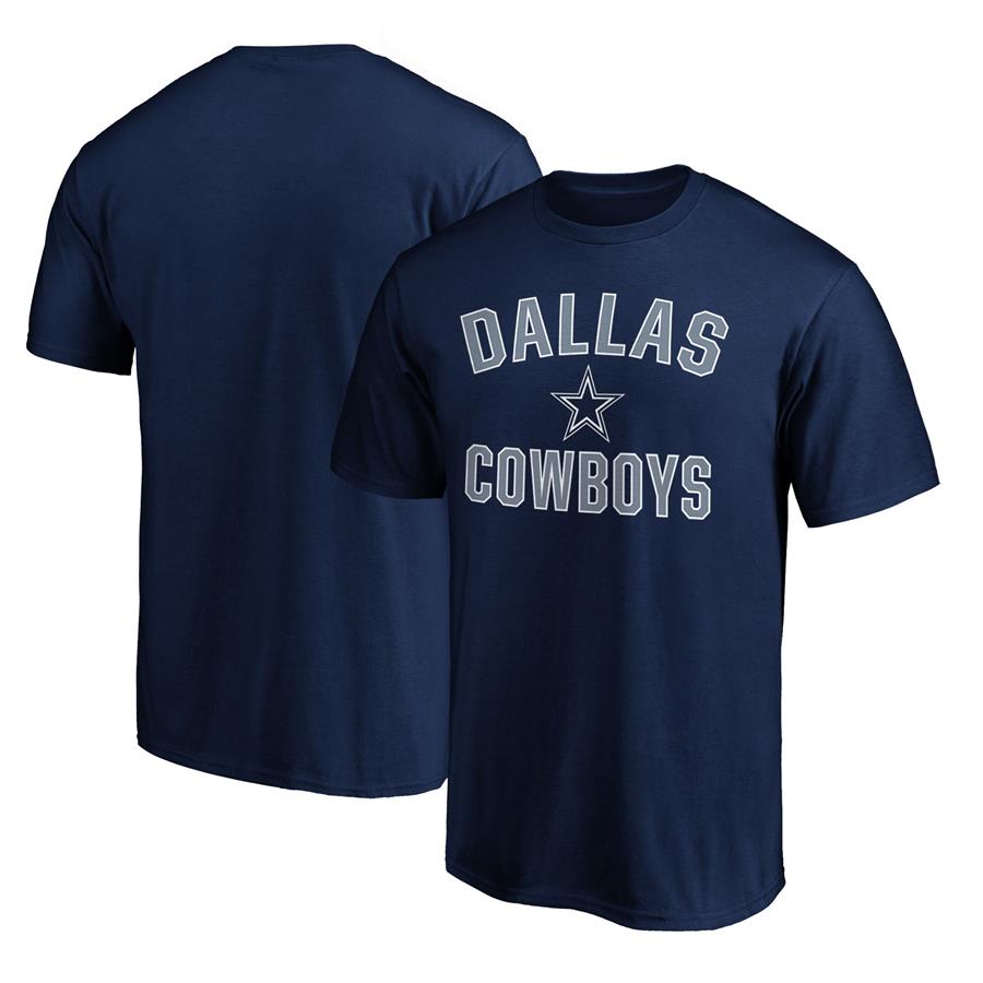 Dallas Cowboys Fanatics Branded Team Victory Arch T-Shirt - Navy