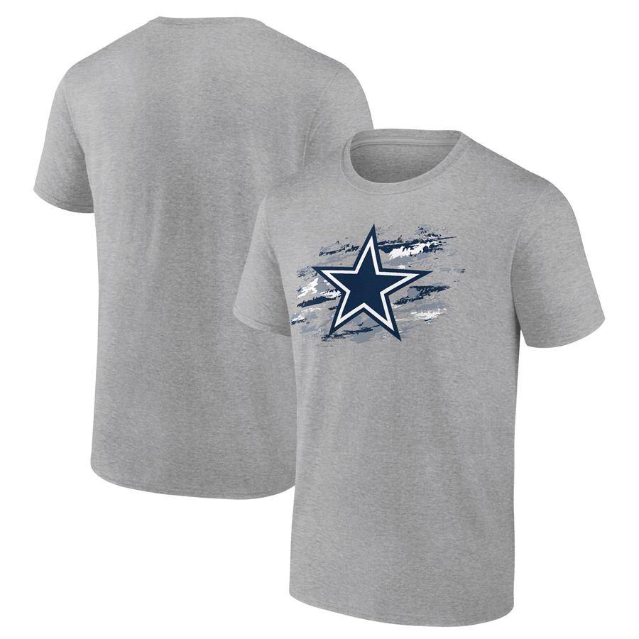 Dallas Cowboys Fanatics Branded True Color T-Shirt - Heathered Gray