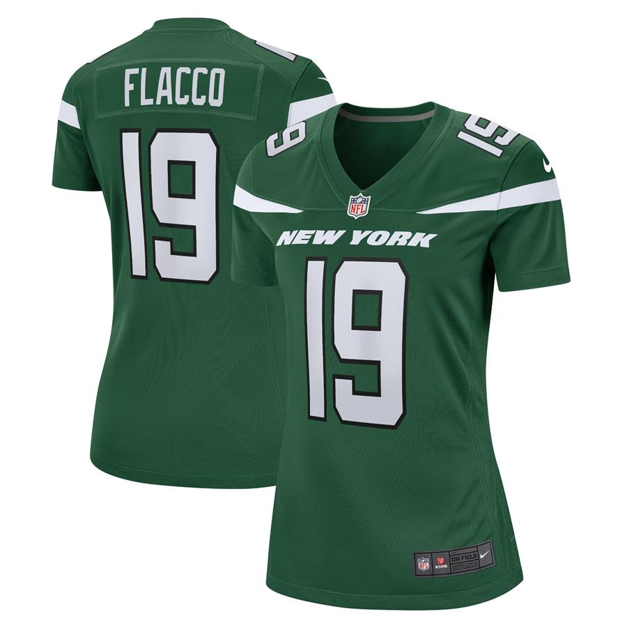 Joe Flacco New York Jets Nike Women's Player Game Jersey - Gotham Green