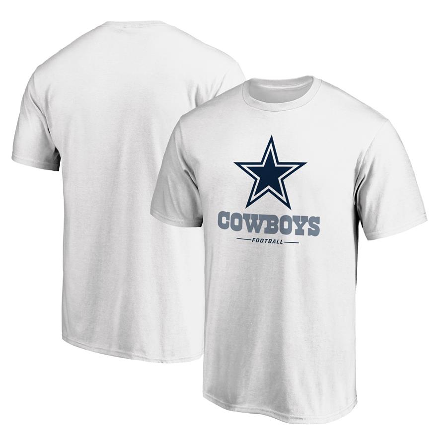 Dallas Cowboys Fanatics Branded Team Lockup T-Shirt - White