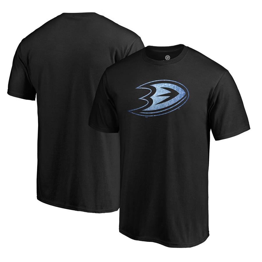 Anaheim Ducks Fanatics Branded Pond Hockey Premium T-Shirt - Black