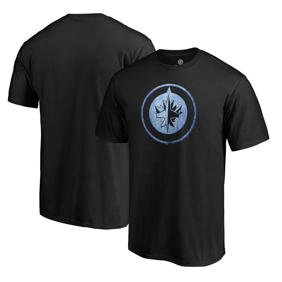 Winnipeg Jets Fanatics Branded Pond Hockey Premium T-Shirt - Black