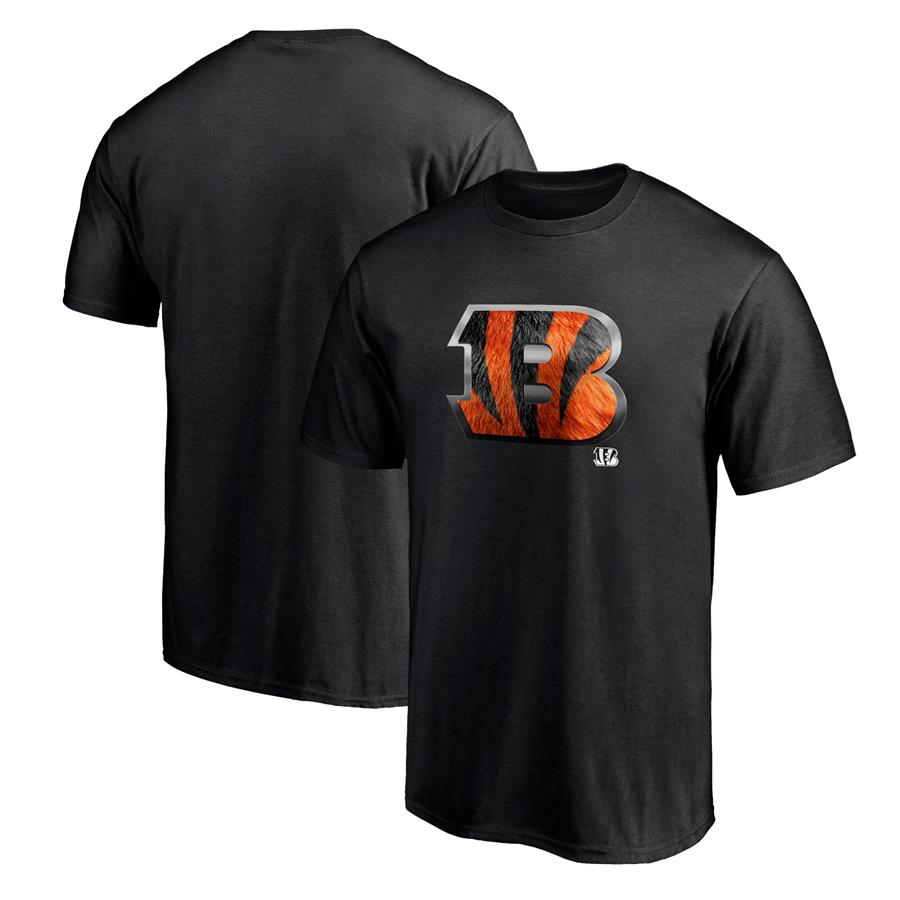 Cincinnati Bengals Fanatics Branded Midnight Mascot Premium T-Shirt - Black