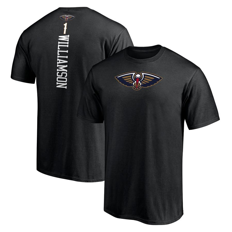 Zion Williamson New Orleans Pelicans Fanatics Branded Playmaker Name & Number T-Shirt - Black