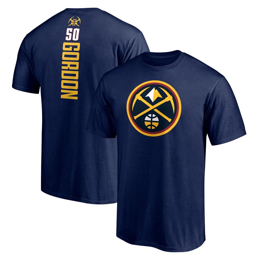 Aaron Gordon Denver Nuggets Fanatics Branded Playmaker Name & Number T-Shirt - Navy