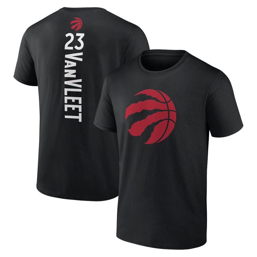 Fred VanVleet Toronto Raptors Fanatics Branded Playmaker Name & Number T-Shirt - Black