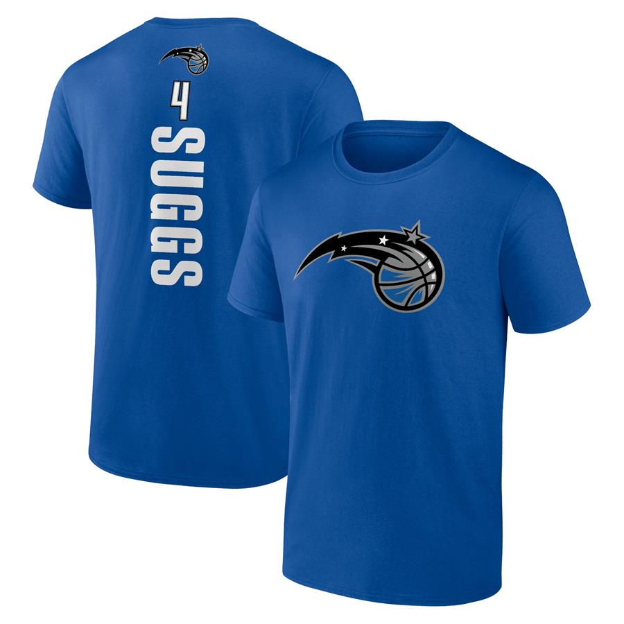 Jalen Suggs Orlando Magic Fanatics Branded Playmaker Name & Number T-Shirt - Blue