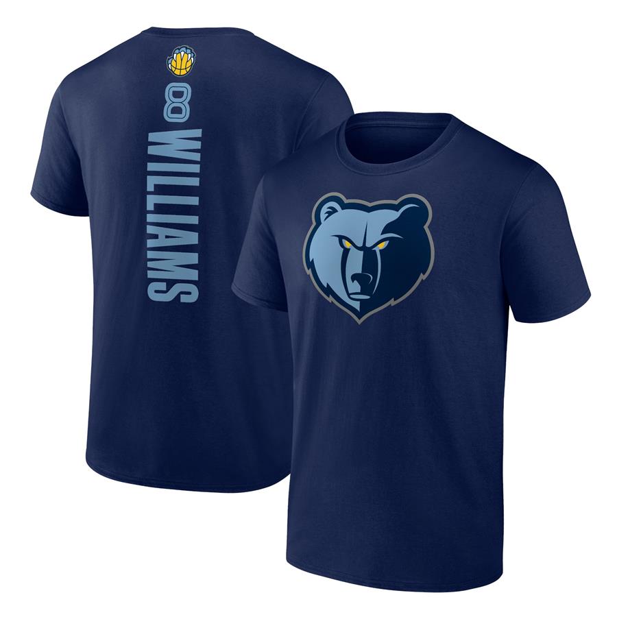 Ziaire Williams Memphis Grizzlies Fanatics Branded Playmaker Name & Number T-Shirt - Navy