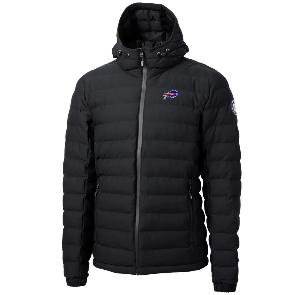 Buffalo Bills Cutter & Buck Mission Ridge Repreve Full-Zip Puffer Jacket - Black