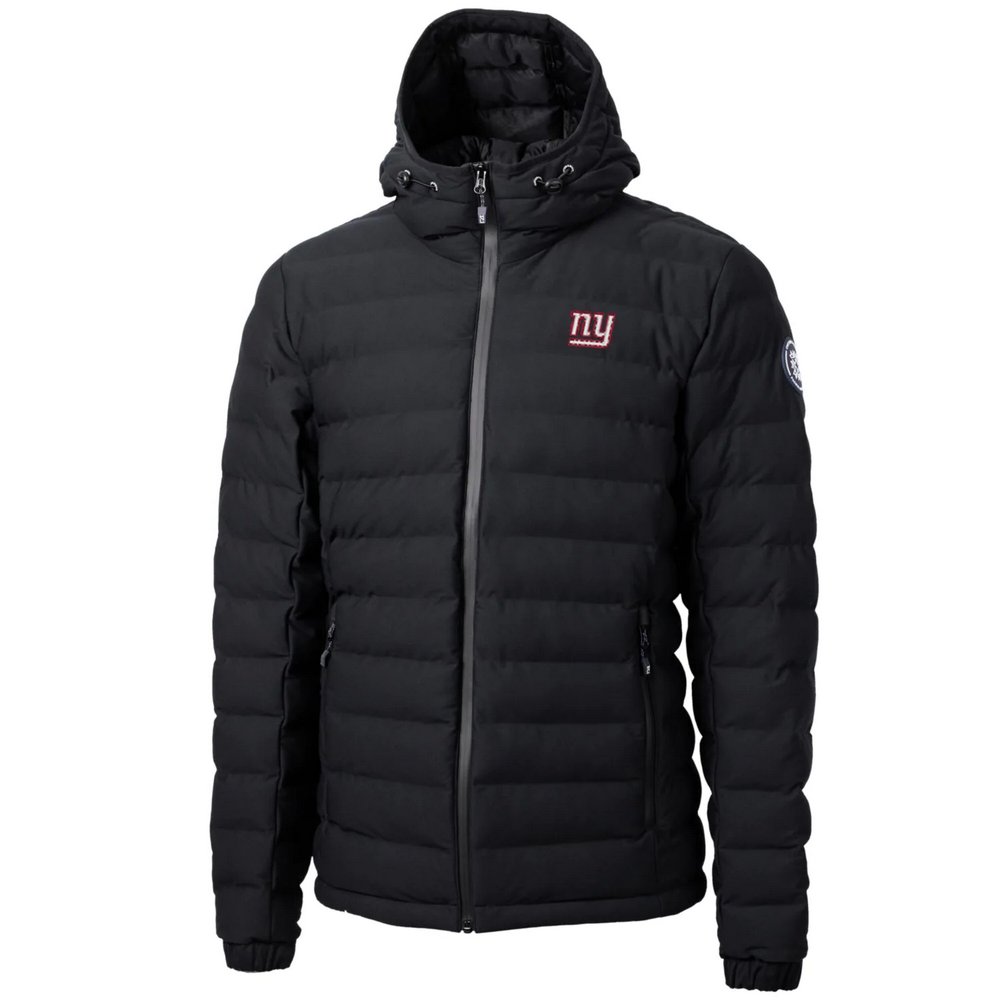 Пуховик New York Giants Cutter & Buck Mission Ridge Repreve Full-Zip (чёрный)