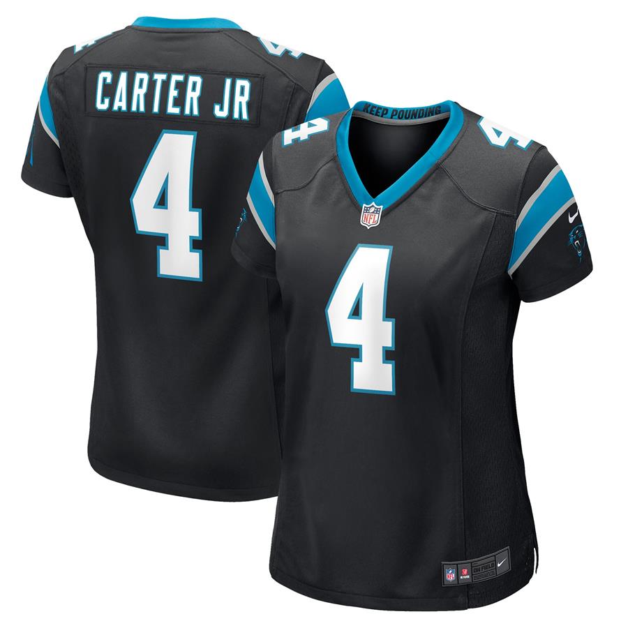 Jermaine Carter Carolina Panthers Nike Women's Game Player Jersey - Black