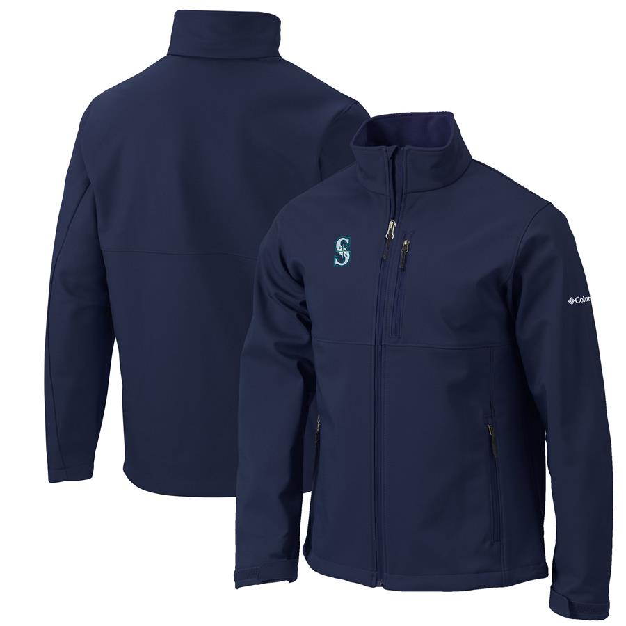 Seattle Mariners Columbia Ascender Full-Zip Jacket - Navy