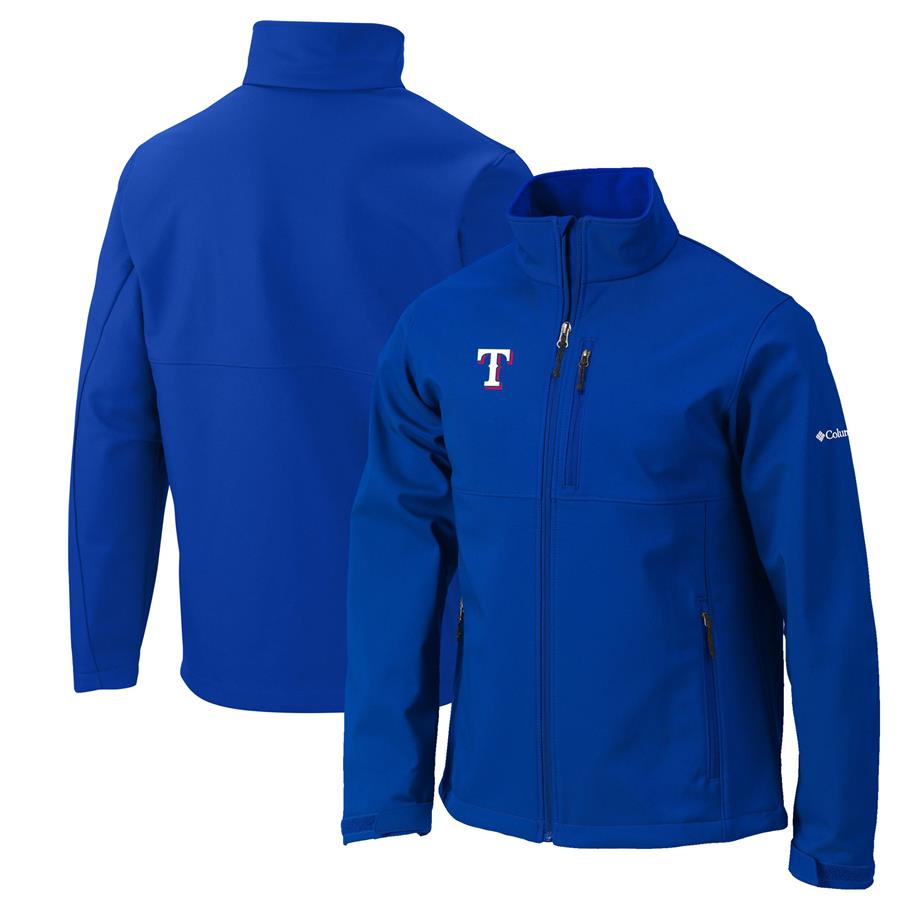Texas Rangers Columbia Ascender Full-Zip Jacket - Royal