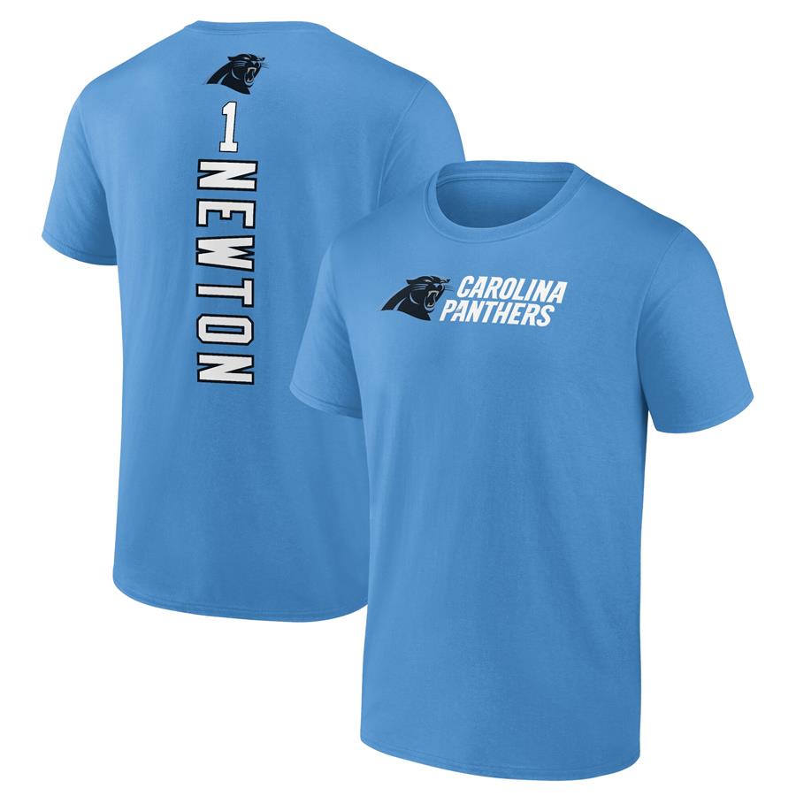 Cam Newton Carolina Panthers Fanatics Branded Playmaker T-Shirt - Blue