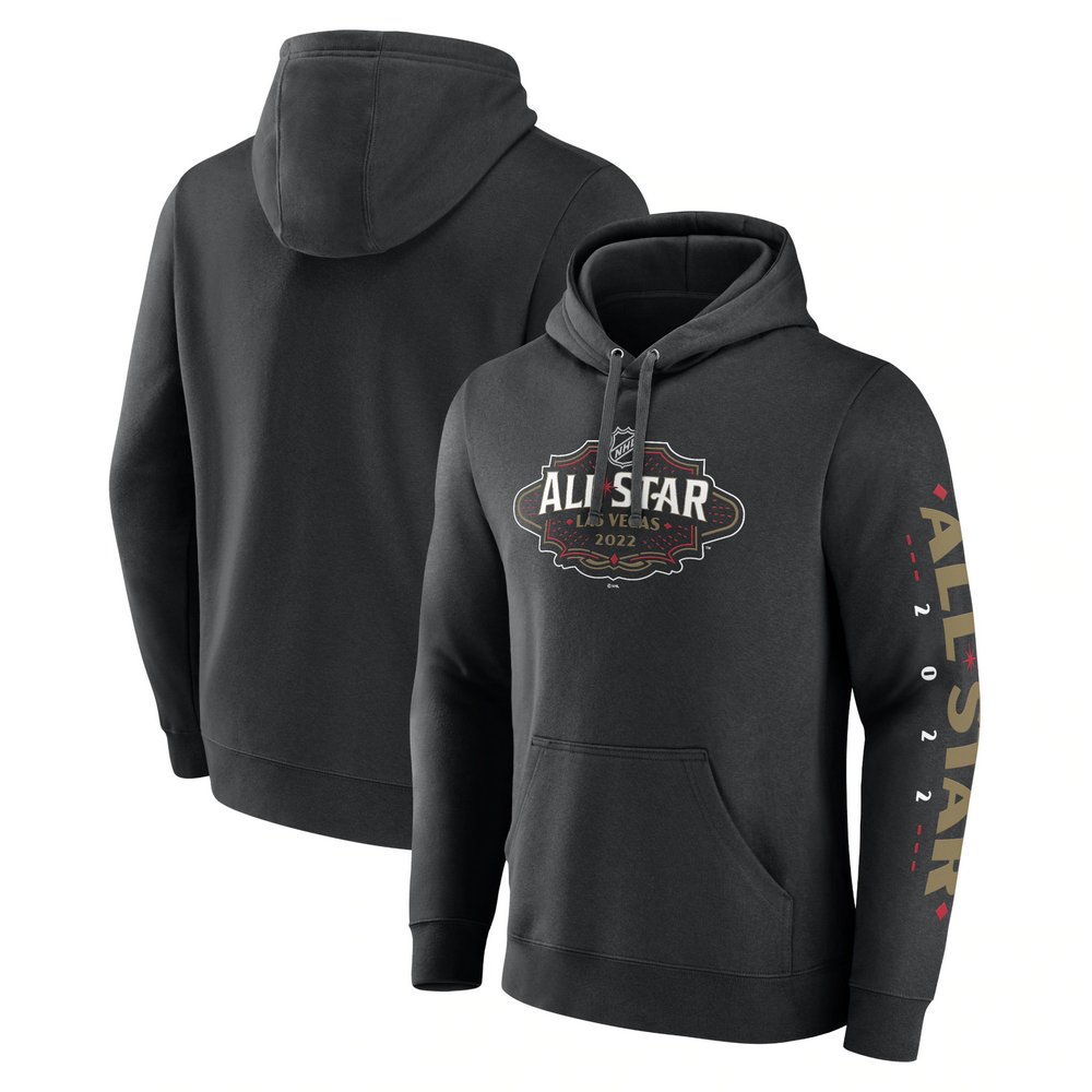 Fanatics Branded 2022 NHL All-Star Game Event Logo Pullover Hoodie - Black