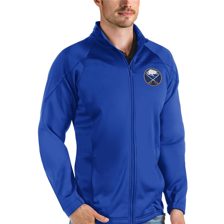Buffalo Sabres Antigua Links Full-Zip Golf Jacket - Royal