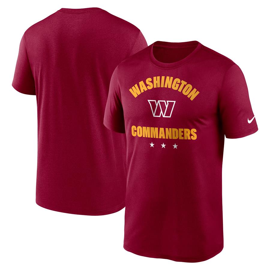 Washington Commanders Nike Arch Legend T-Shirt - Burgundy