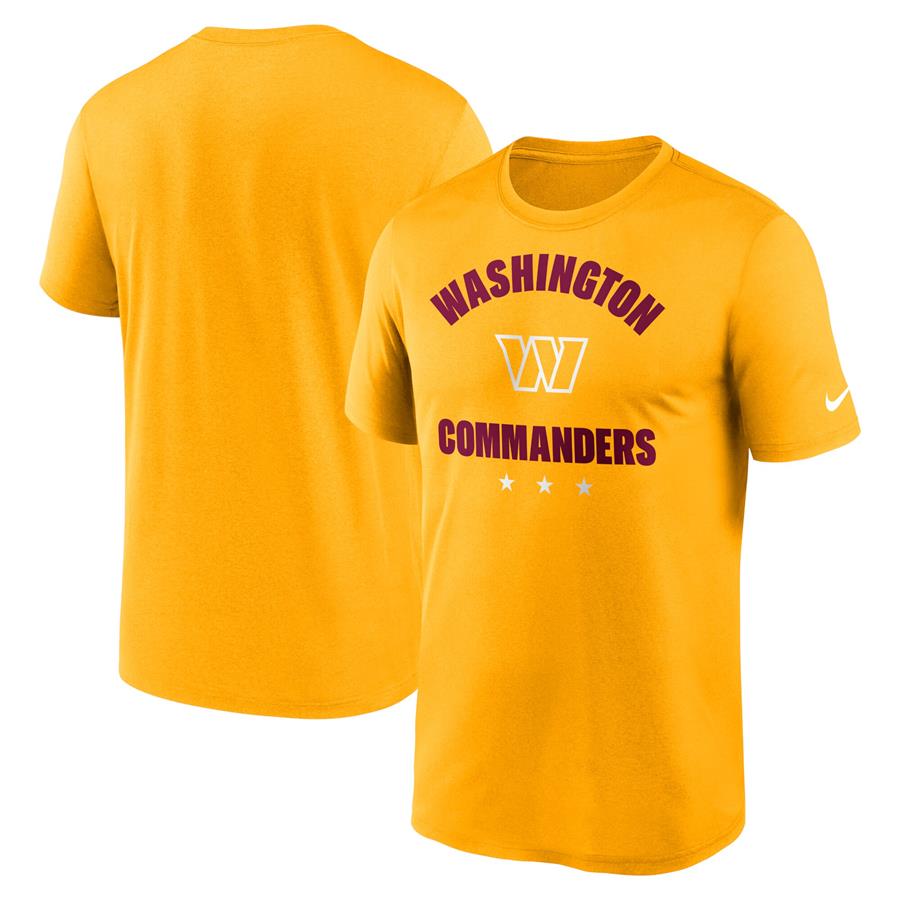 Washington Commanders Nike Arch Legend T-Shirt - Gold