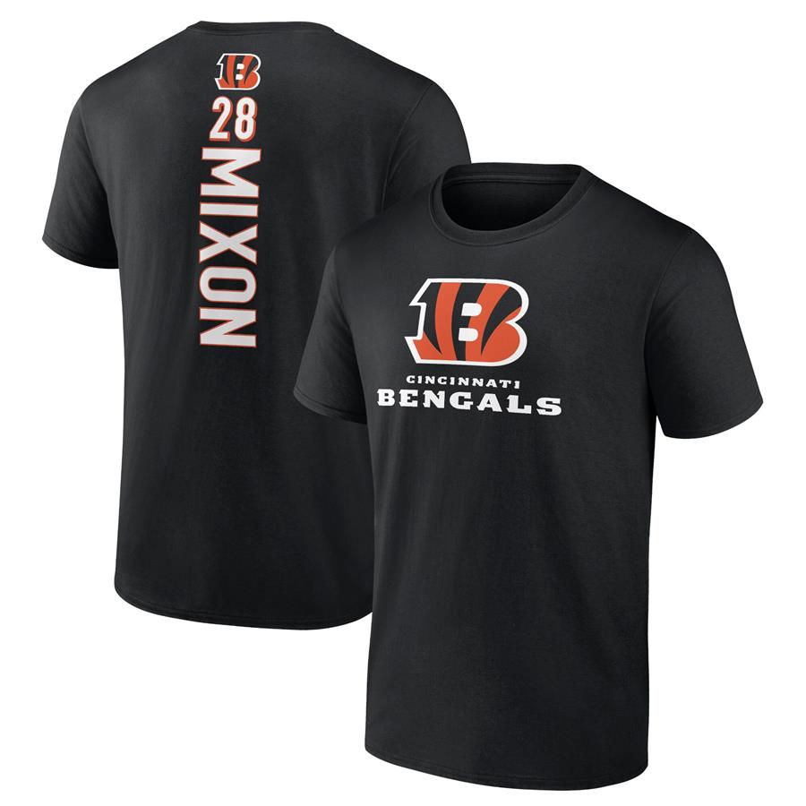 Joe Mixon Cincinnati Bengals Fanatics Branded Playmaker T-Shirt - Black